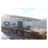 Homemade 5 th Wheel Trailer, Triple Axle, 36
