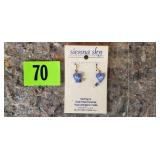 Sienna Sky Dragonfly/Heart Earrings
