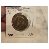 1971 Meriwether Lewis Coin