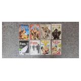 (8) Comic Books