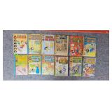 (12) Richie Rich Comic Books