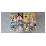 (8) X-Men Comic Books