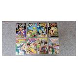 (8) X-Men Comic Books