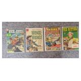 (4) Vintage Western Comic Books