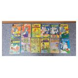 (12) Vintage Comic Books
