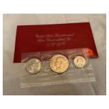 1976 Bicentennial Silver UNC Set