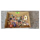 Several Political Buttons