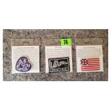 American History Patches w/ Story