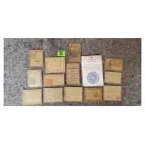 Copies of 13 Original States Paper Currency