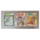 (3) Comic Books
