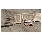 Swinging Doors, Pool Cue Rack, Meat Hook, More