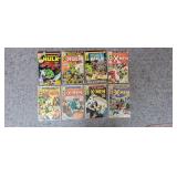 (8) Hulk & X-Men Comic Books