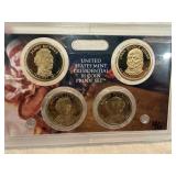 US Presidential $1 Coins Set