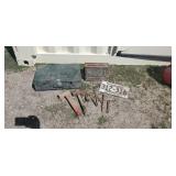 Camp Stove, License Plate, Tools, Etc.