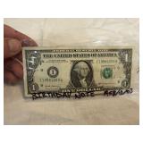 $1 Birthday Note 1958/12/03