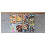 (8) X-Men Comic Books