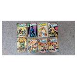(8) X-Men Comic Books
