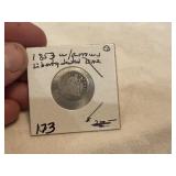 1853 Seated Liberty Dime w/Arrows