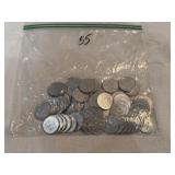 Several Japanese 1 Yen Coins