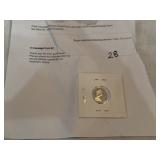 1968 Canadian Dime Proof Like