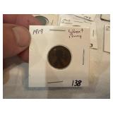 1919 Wheat Penny
