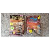 (2) Star Trek Action Figures