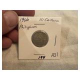 1966 Philippines 10 Centavos