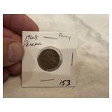 1968 Panama Penny
