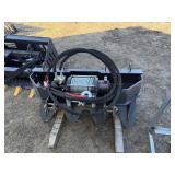 New 15,000 lb. Hydraulic Winch-Skid Steer