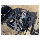 New 15,000 lb. Hydraulic Winch-Skid Steer
