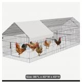 Chicken Coop 86"Lx40"Wx40"H