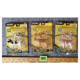 John Deere Brand Farm Animal Figurines