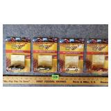 4 Corvette Collectible Cars 1/64