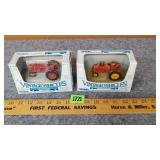 IH Farmall 300 & Massey Harris 44 Tractors 1/43