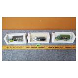 3 Limited Ed Die Cast John Deere Semi Trucks