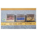 Collector PIck up Trucks in Display Cases (3)