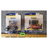 New Holland Farm Toys (2) Lg Square Baler, Tractor
