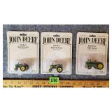 John Deere Models 50, 520, 5020 Tractors 1/64 (3)