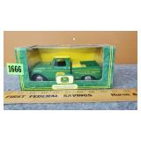 John Deere 1966 Ford Pickup Die Cast Bank