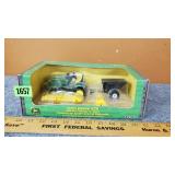 John Deere 325 Garden Tractor w/Cart 1/16