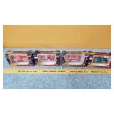 2 FORD & 2 CHEVY Vehicles 1/43 Scale