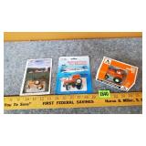 Allis Chalmers Assorted Toy Tractors (3)