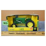 1953 John Deere 40 Tractor 1/16