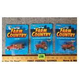 Case International & Ford Replica Farm Toys (3)