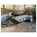 2008 Carry-On 5x10 Steel Utility Trailer