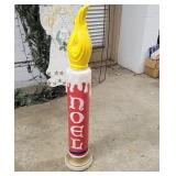 Blowmold Christmas Candle