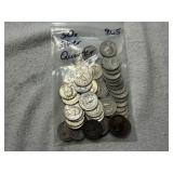 (50) Silver Quarters