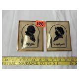 George/Martha Washington Silhouette Pictures