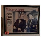 "Mississippi" Framed Movie Print