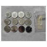 (12) 1 oz. Silver Canadian Maple Leaf Coins